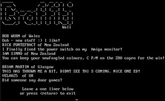 40 ASCII Graffiti
