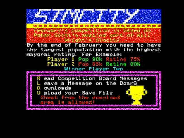 Simcity Competition