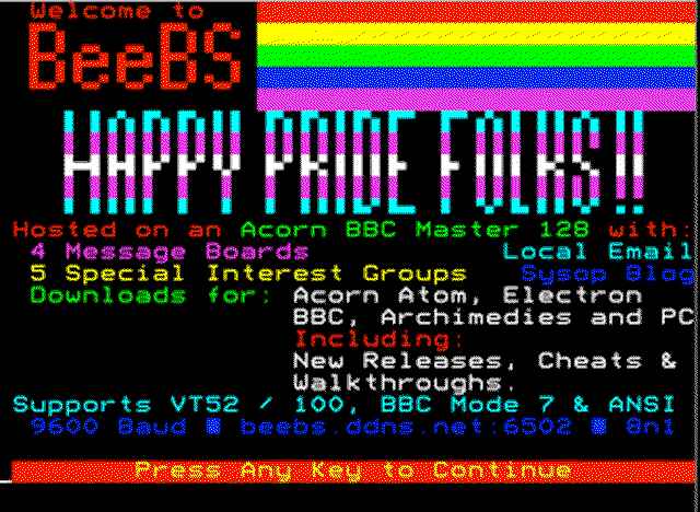 BeeBS Pride Splash