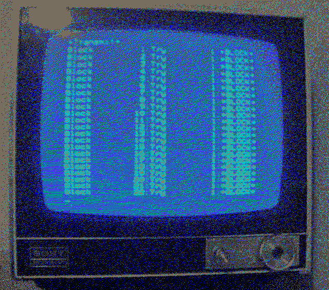 Xmodem Upload on BW TV