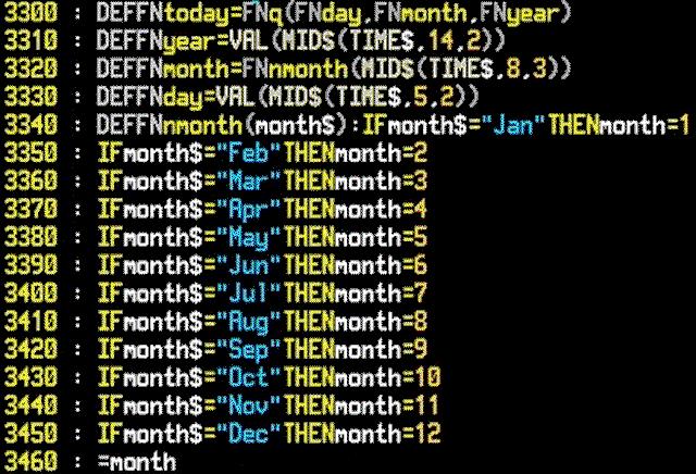 Date using the Masters RTC